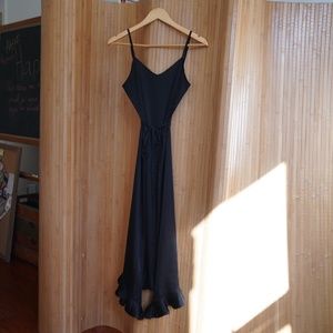 Claudie Pierlot Black Midi Dress - 36